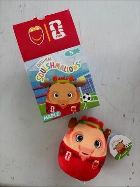 NWT McDonald's Original Squishmallows Maple Canada FIFA World Cup Plush Toy